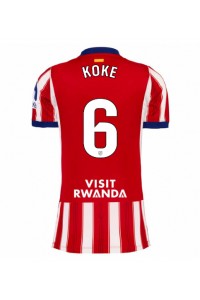 Atletico Madrid Koke #6 Jalkapallovaatteet Naisten Kotipaita 2026-27 Lyhythihainen